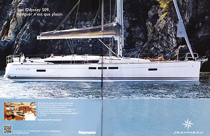 Double Page - Publicité Jeanneau - Juin 2012