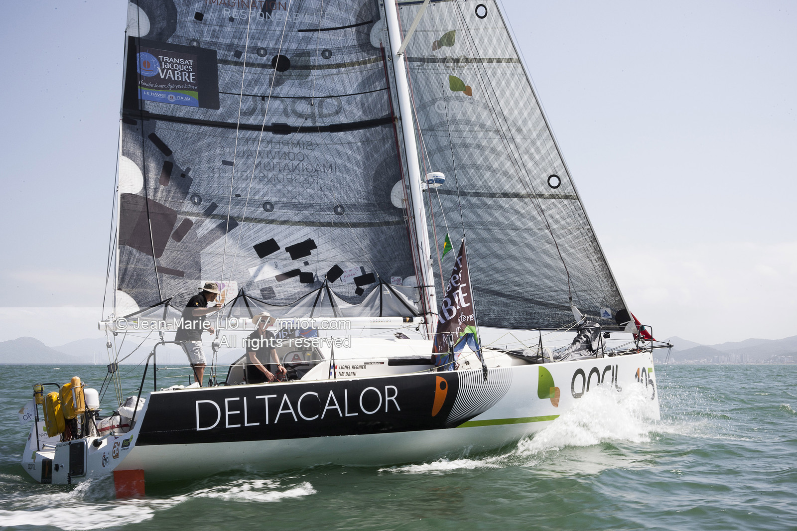 Class 40 APRIL DELTACALOR, Lionel Regnier, Tim Darni