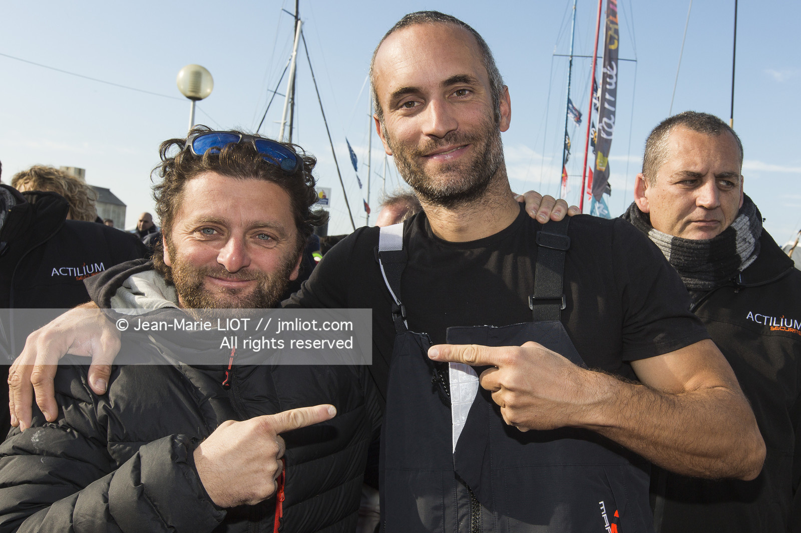VENDEE GLOBE 2016-2017 - FABRICE AMEDEO - NEWREST-MATMUT - ARRIVEE