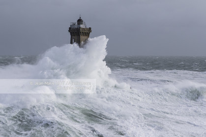 Les phares d'Iroise dans la tempête Ruth