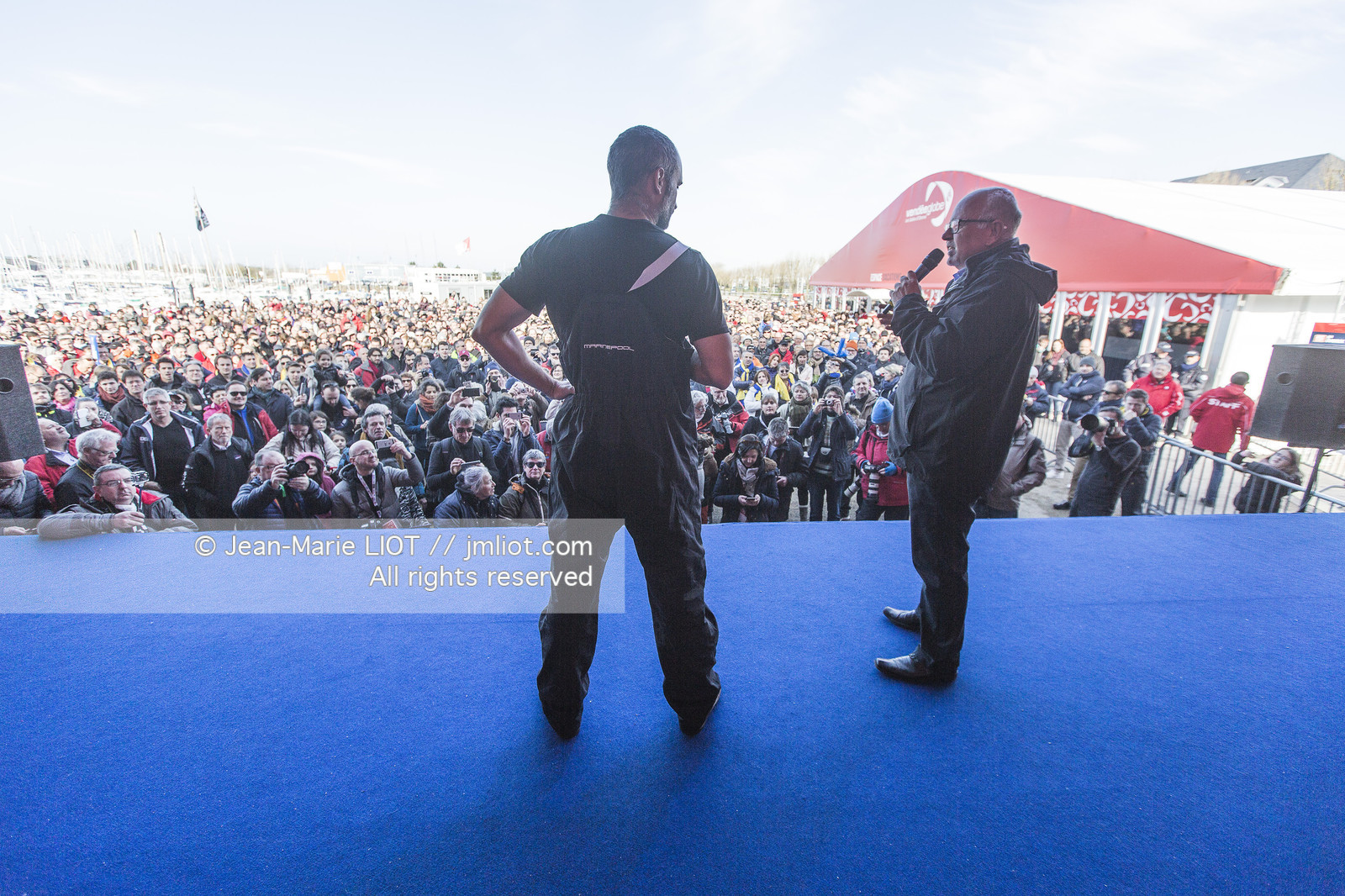 VENDEE GLOBE 2016-2017 - FABRICE AMEDEO - NEWREST-MATMUT - ARRIVEE