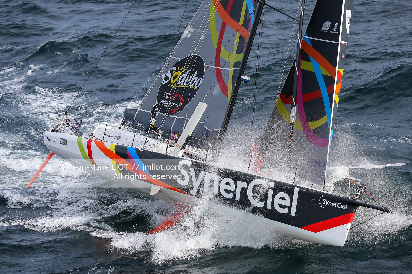 VENDEE GLOBE 2012-2013 - DEPART- JEAN-MARIE LIOT DPPI
