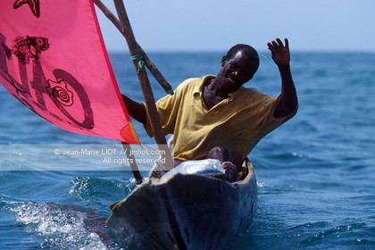 .Guadeloupe is a French overseas department located in the Antilles archipelago. The island is bordered on one side by the Caribbean Sea and the Atlantic Ocean ..The Guadeloupe is composed by two islands: Grande -Terre and Basse-Terre..Photo © Jean -Marie Liot