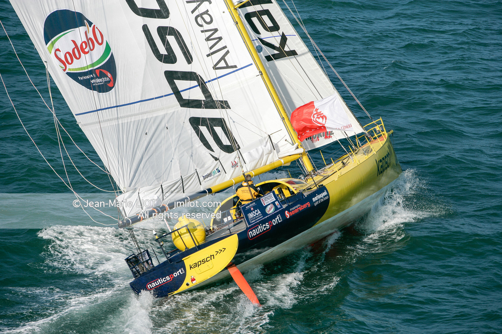 VENDEE GLOBE 2008 2009-BANQUE D'IMAGES