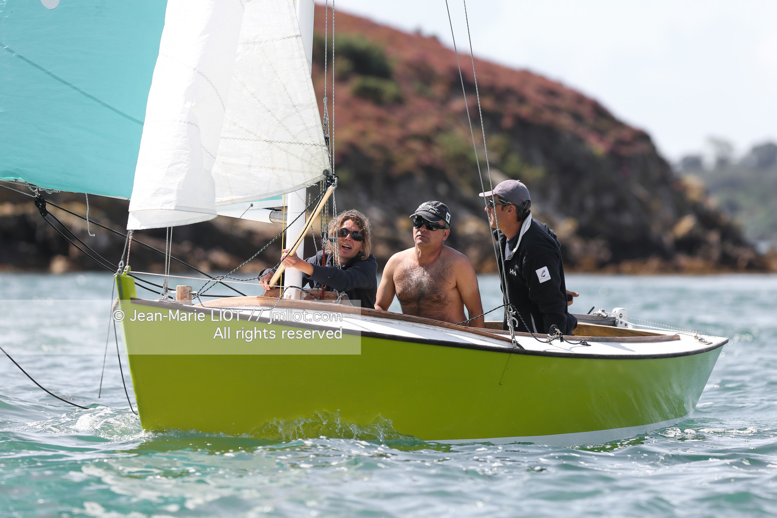 TOUR DE L'ILE AUXMOINES 2014