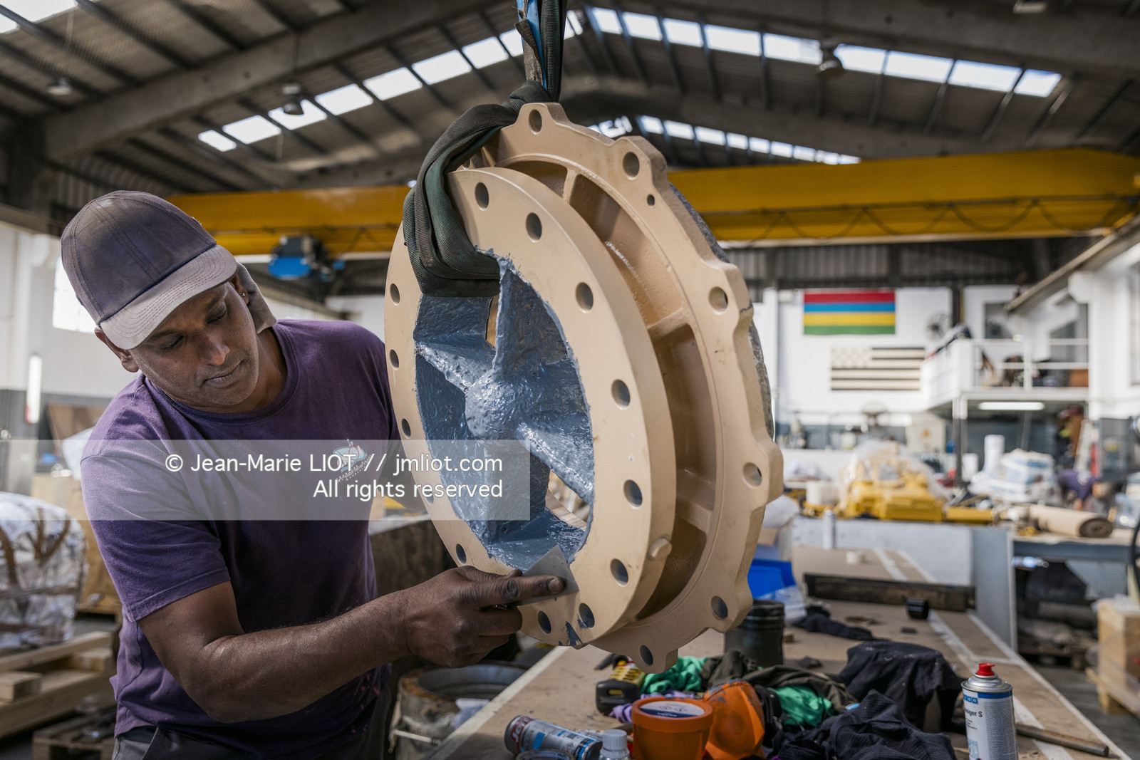 ILE MAURICE - CHANTIER CNOI