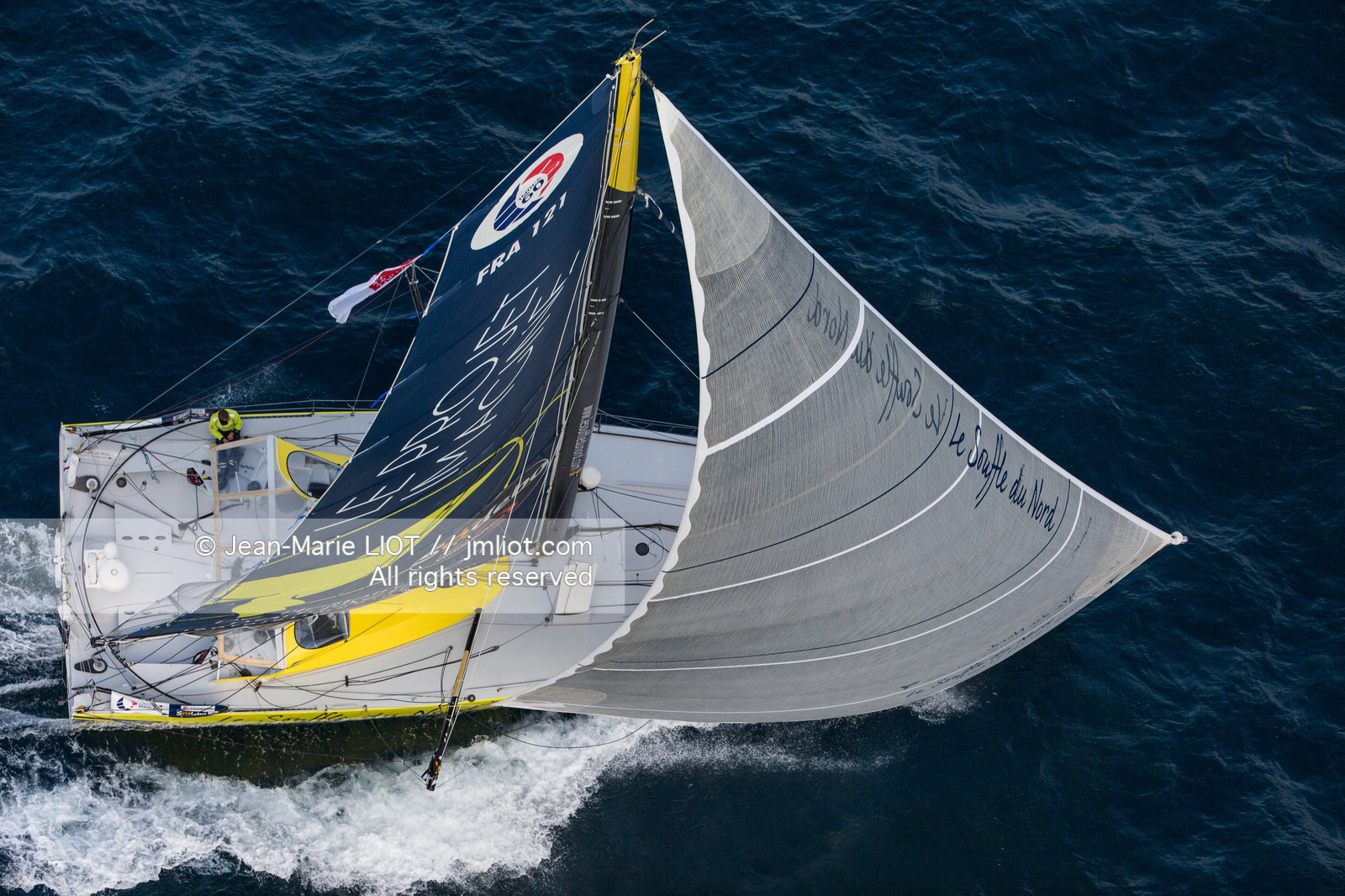 VENDEE GLOBE 2016-2017 -THOMAS RUYANT - LE SOUFFLE DU NORD POUR LE PROJET