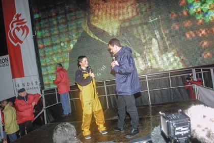 ARRIVEE ELLEN MACARTHUR - 2E