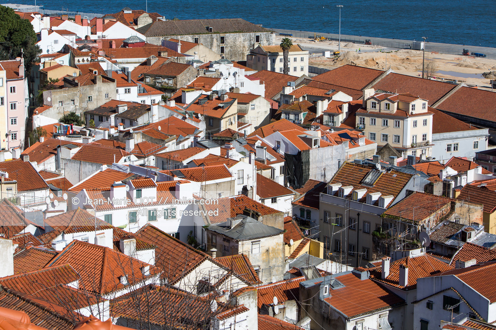 Lisbonne, capitale portugaise.
