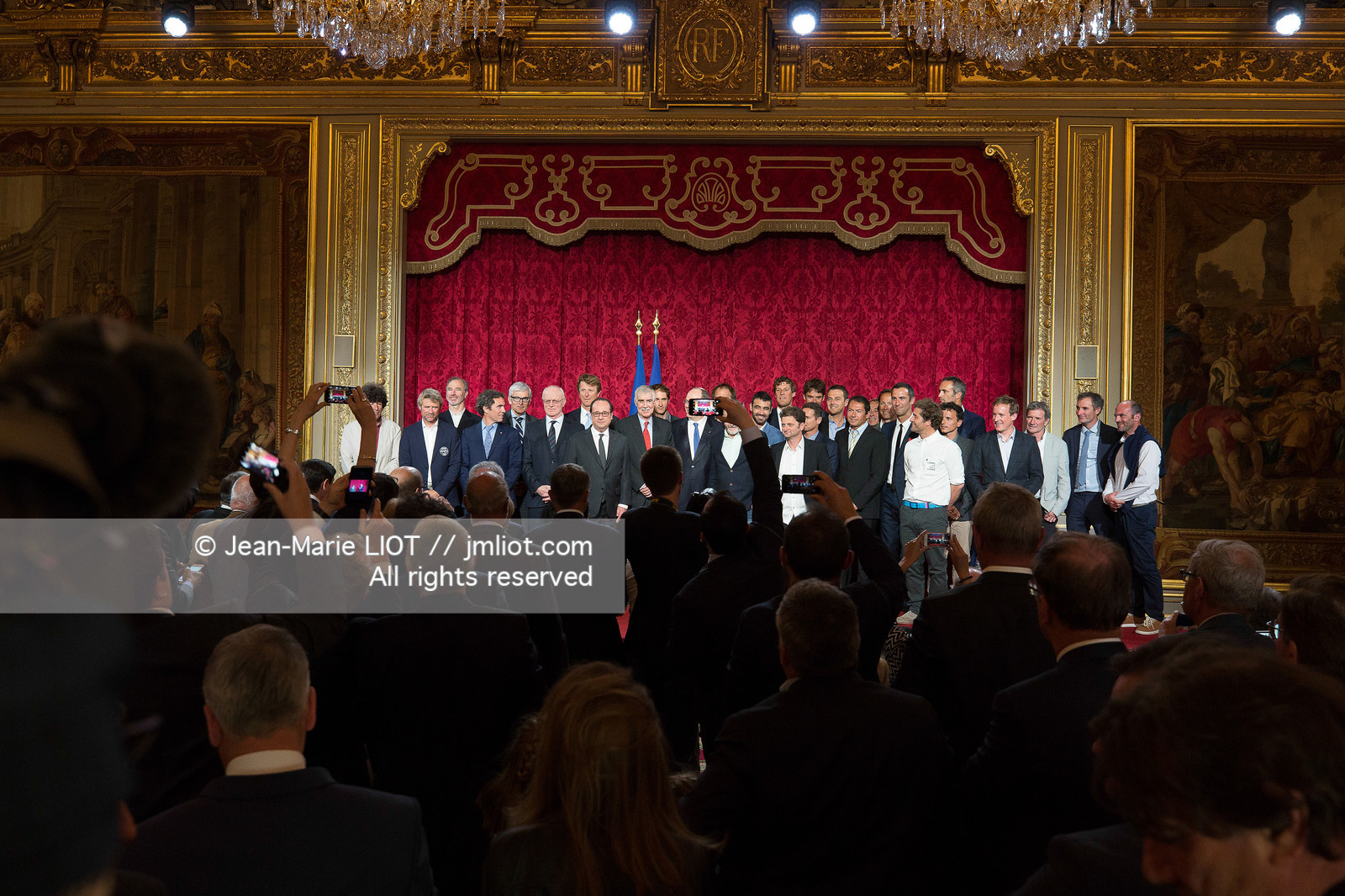 VENDEE GLOBE - RECORD - LEGION D'HONNEUR - ELYSEE