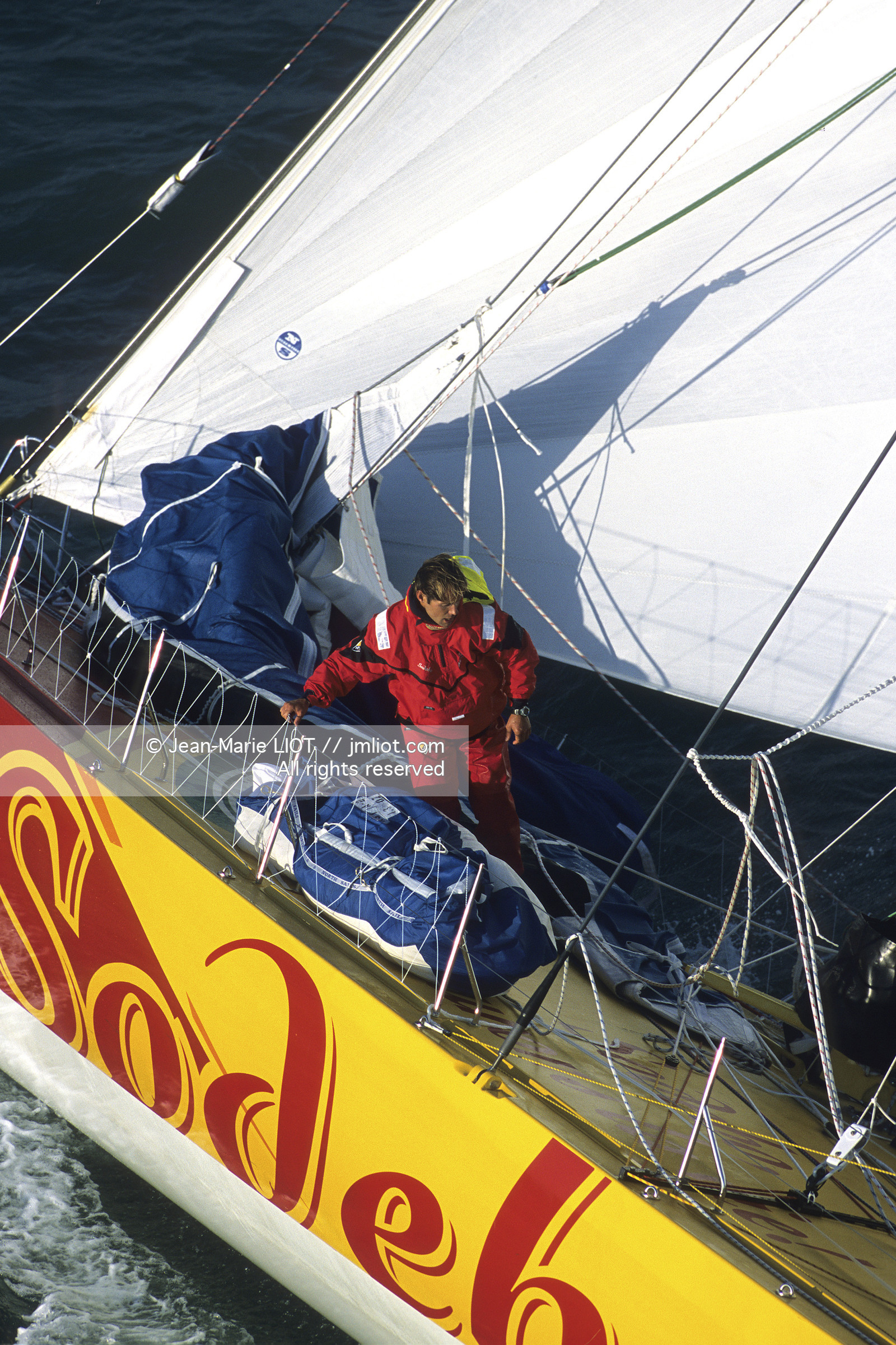 VENDEE GLOBE 2000-2001 - THOMAS COVILLE - SODEBO