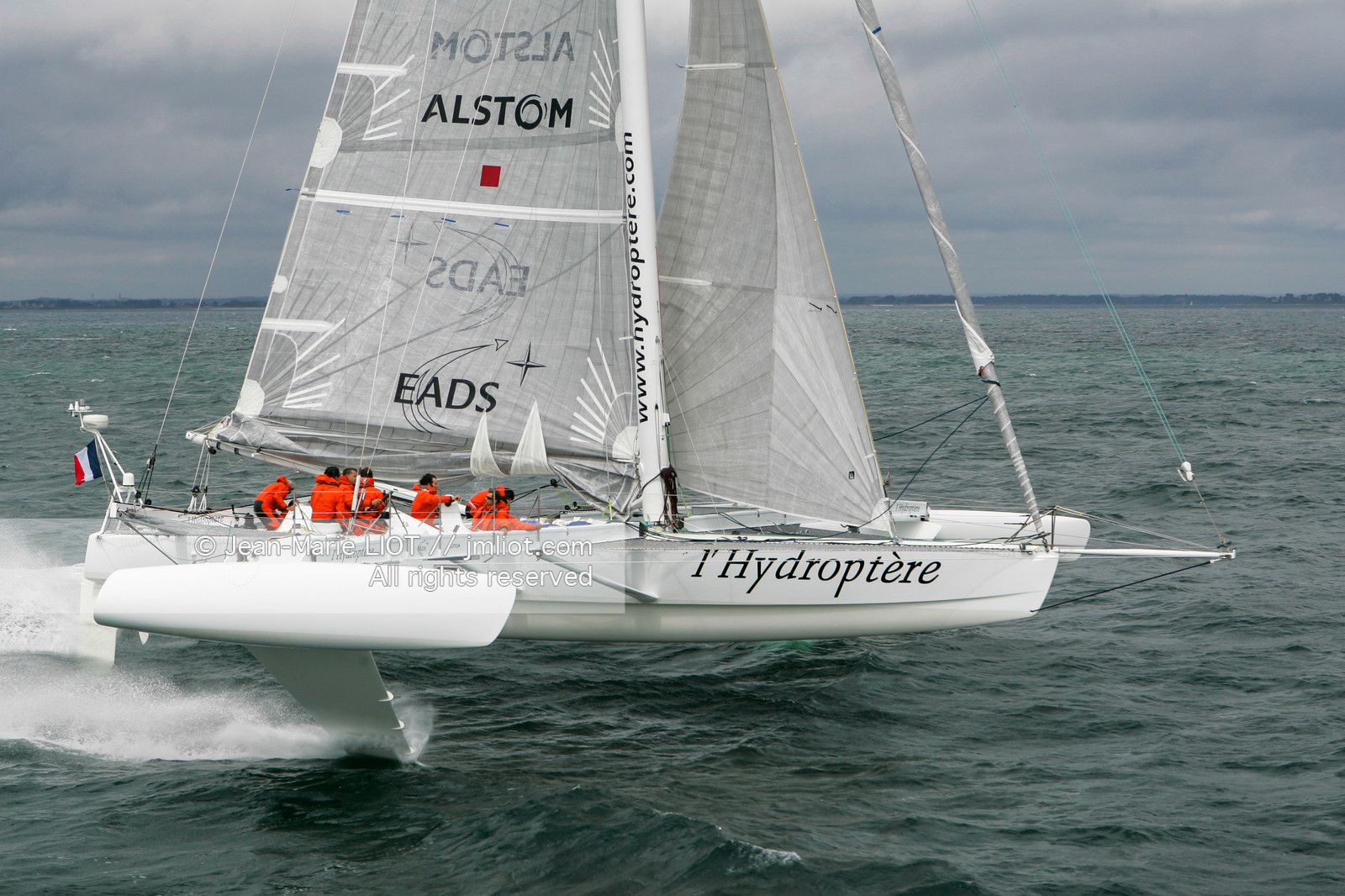 UN VOL EN HYDROPTERE