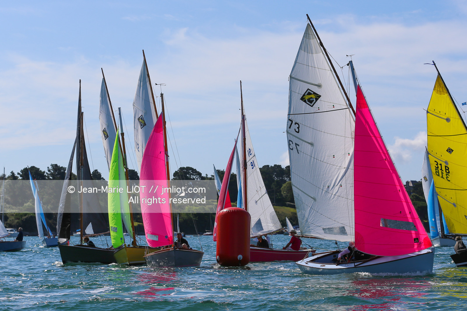 TOUR DE L'ILE AUXMOINES 2014