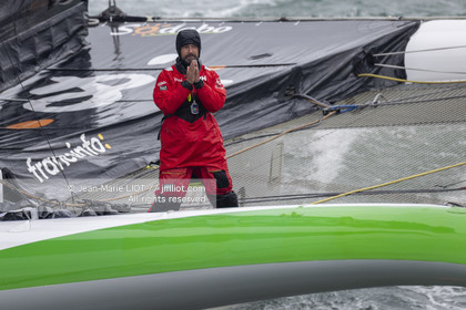 THOMAS COVILLE - ARKEA ULTIM CHALLENGE - ARRIVEE