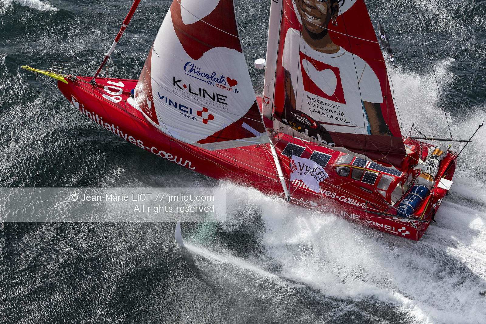 SAM DAVIES 2024 - IMOCA INITIATIVES COEUR - VENDEE GLOBE 2024-2025