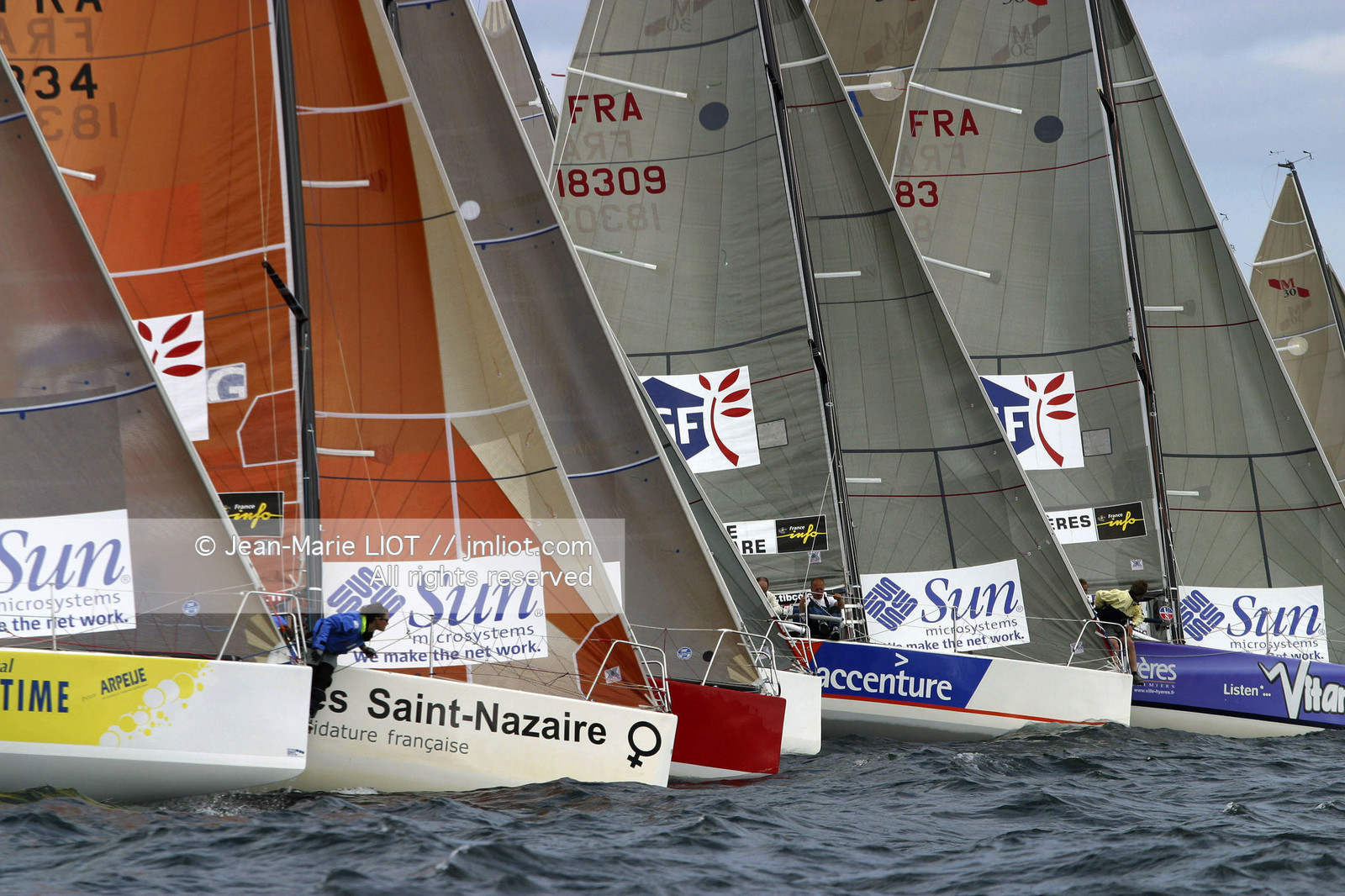 TOUR DE FRANCE A LA VOILE 2002
