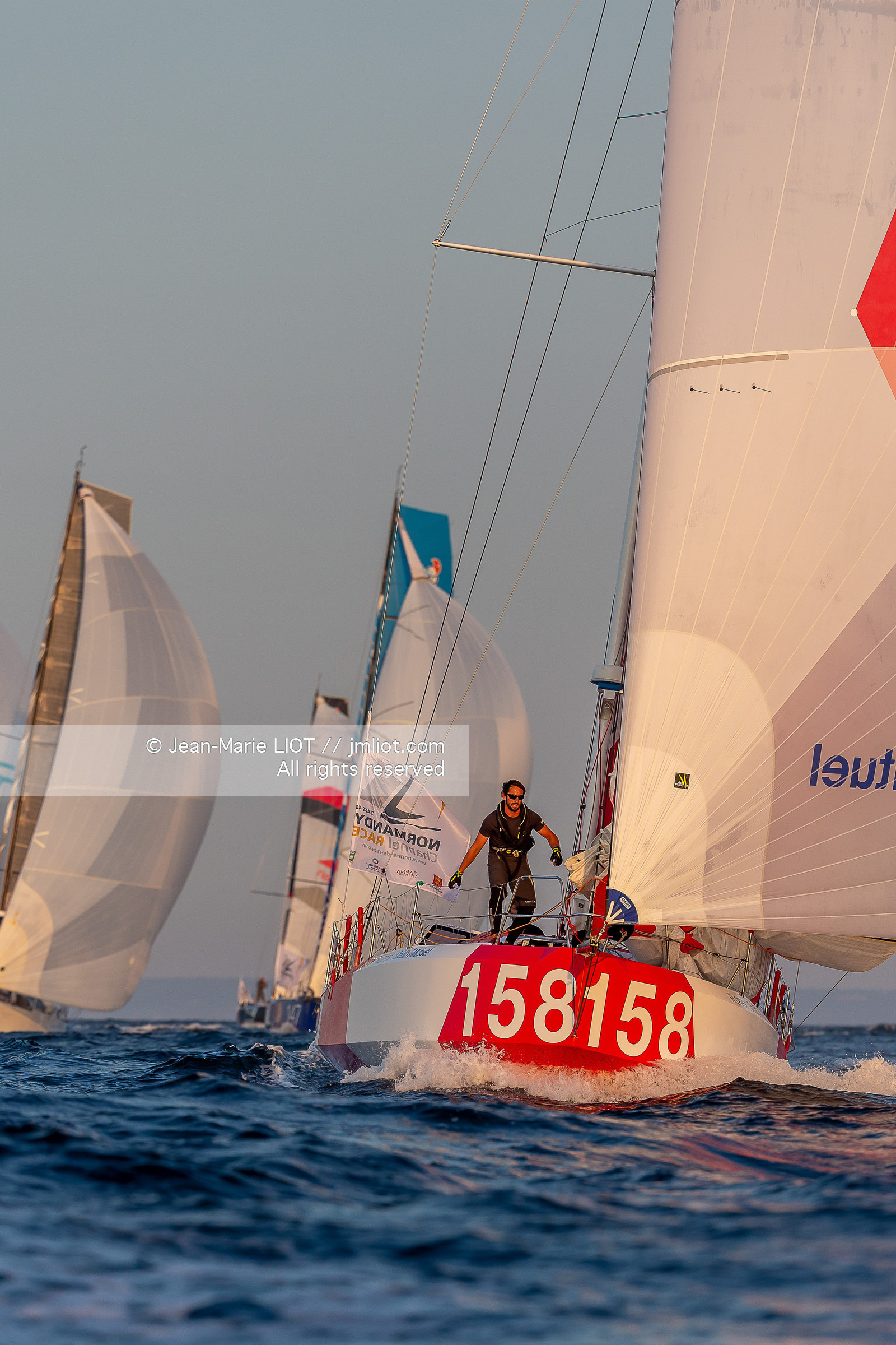 NORMANDY CHANNEL RACE 2020 - DEPART