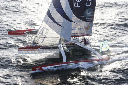 ROUTE DU RHUM 2014 - MULTI 50 FENETREA CARDINAL - ERWAN LE ROUX