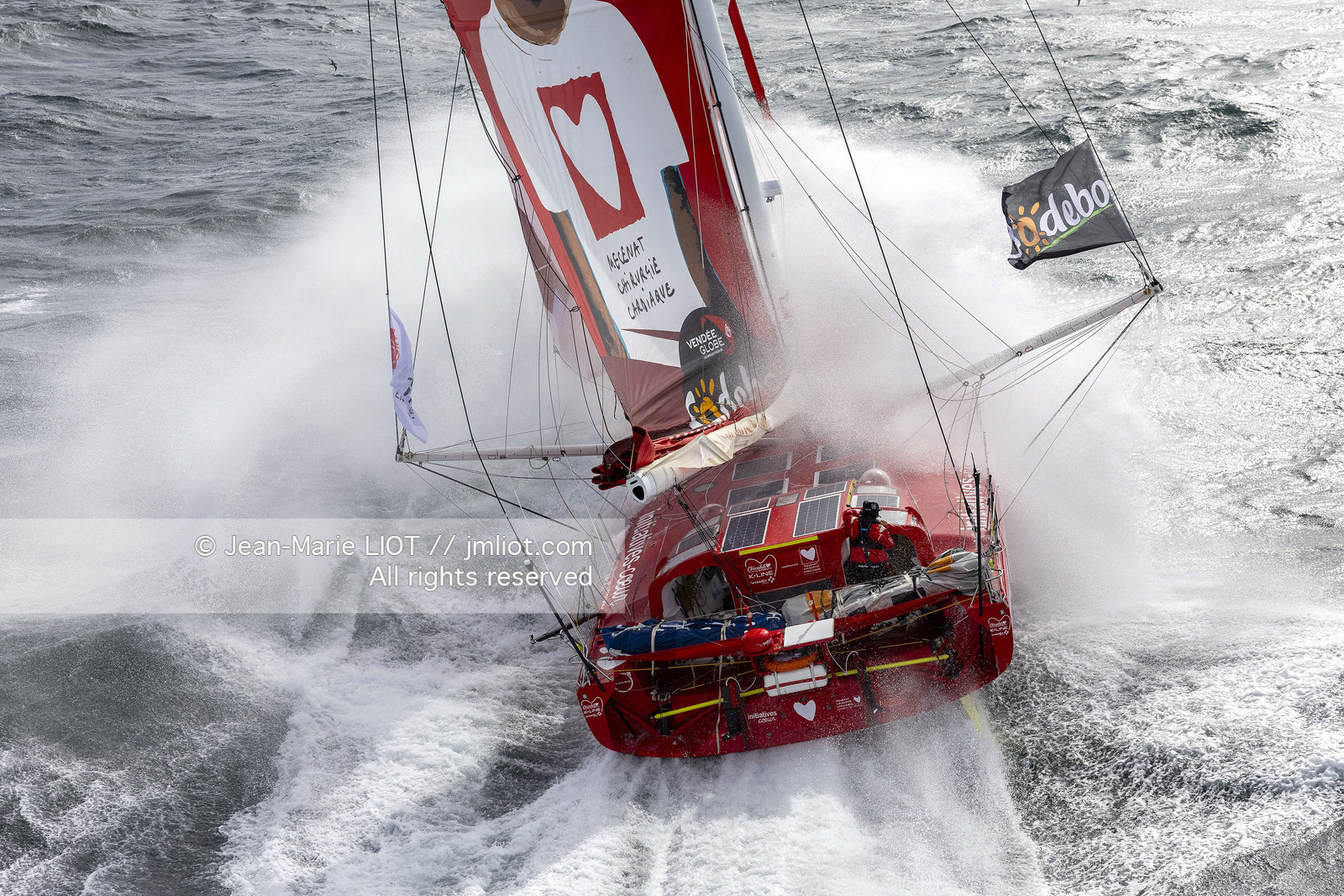 SAM DAVIES 2024 - IMOCA INITIATIVES COEUR - VENDEE GLOBE 2024-2025