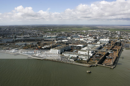 VUE AERIENNE DE SAINT NAZAIRE..© JEAN-MARIE LIOT