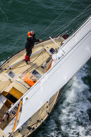 LOICK PEYRON A BORD DE PEN DUICK II