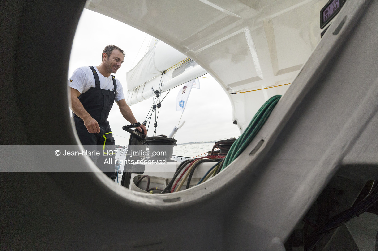 SAILING - TRANSAT JACQUES VABRE 2017 - FENETREA MIX BUFFET - ERWAN LE ROUX - VINCENT RIOU