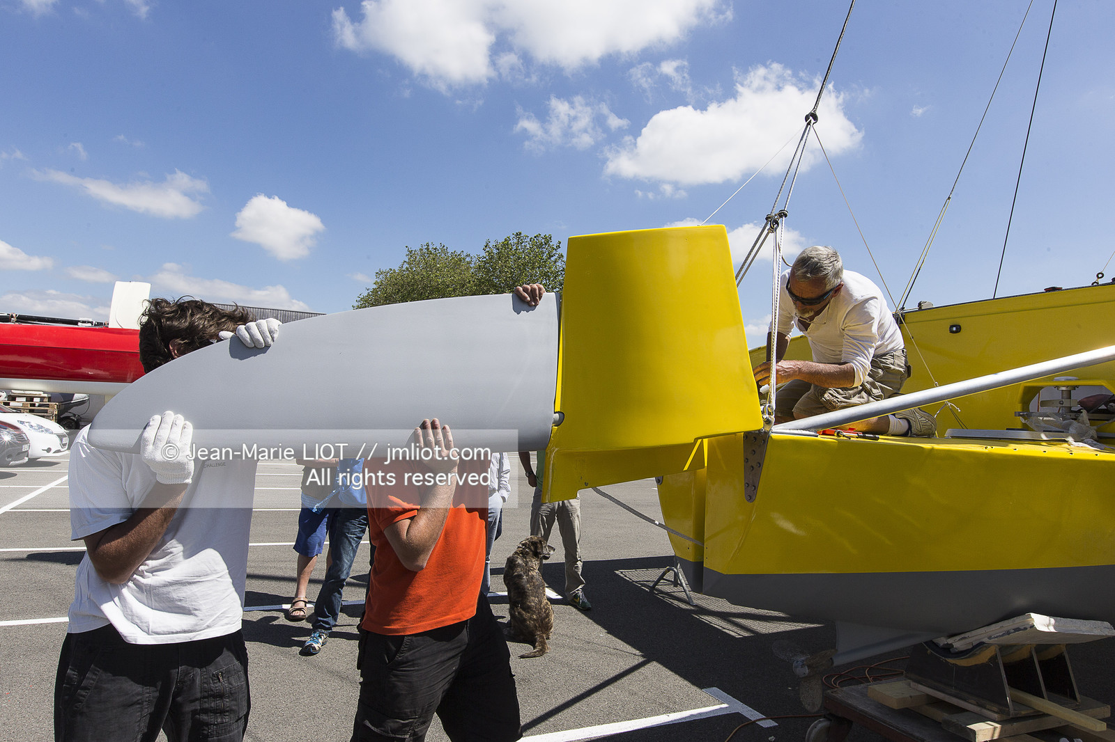 LOICK PEYRON 2014 - ROUTE DU RHUM 2014