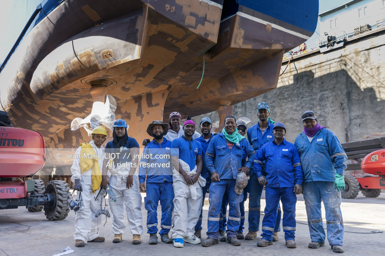 ILE MAURICE - CHANTIER CNOI