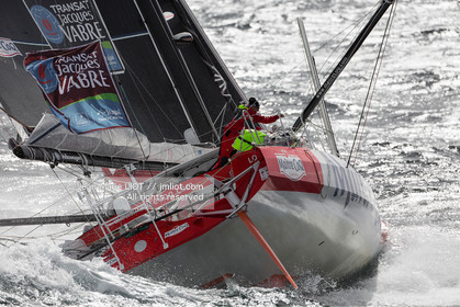 IMOCA MAITRE COQ - JEREMIE BEYOU.