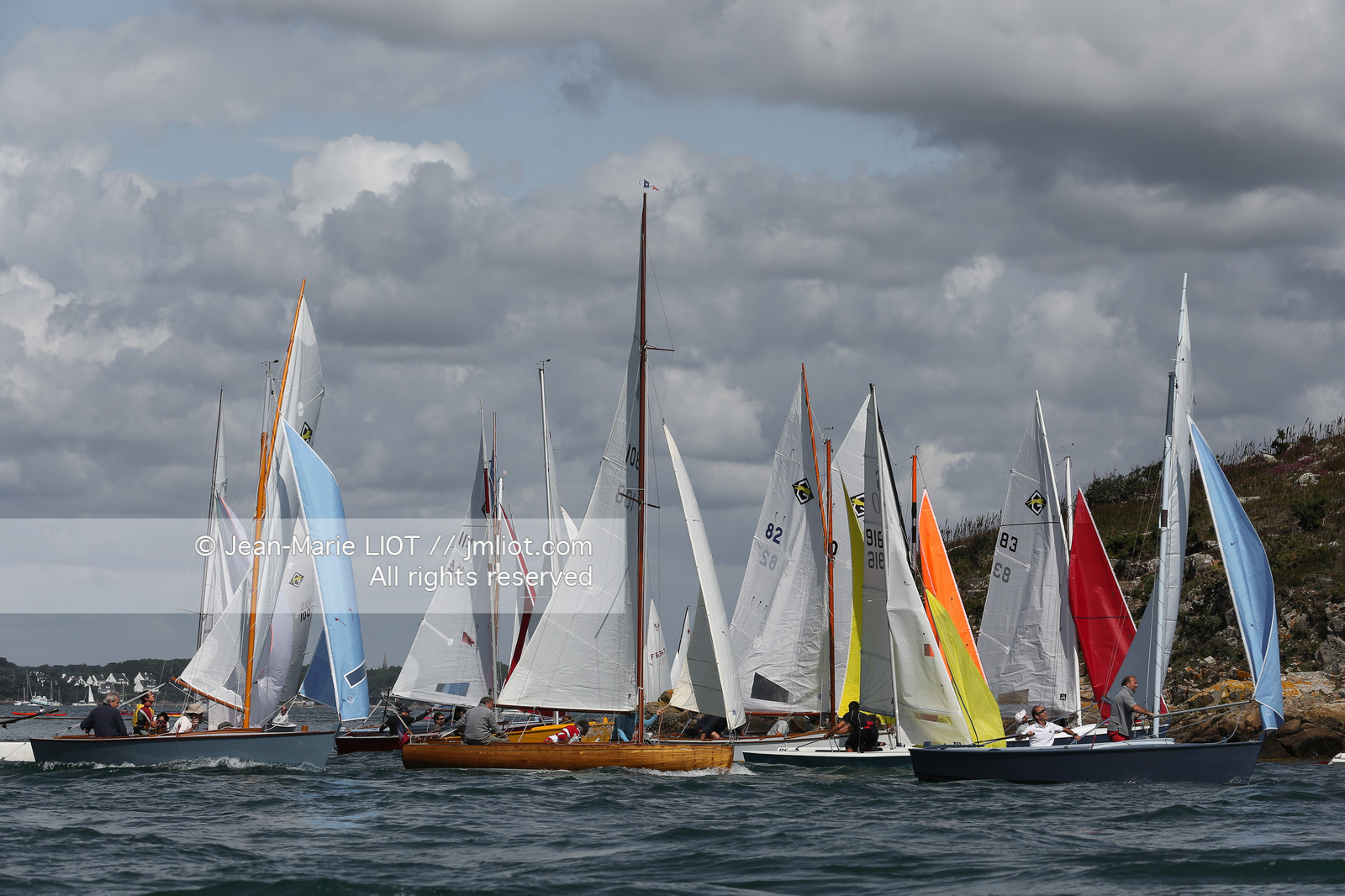 TOUR DE L'ILE AUXMOINES 2014