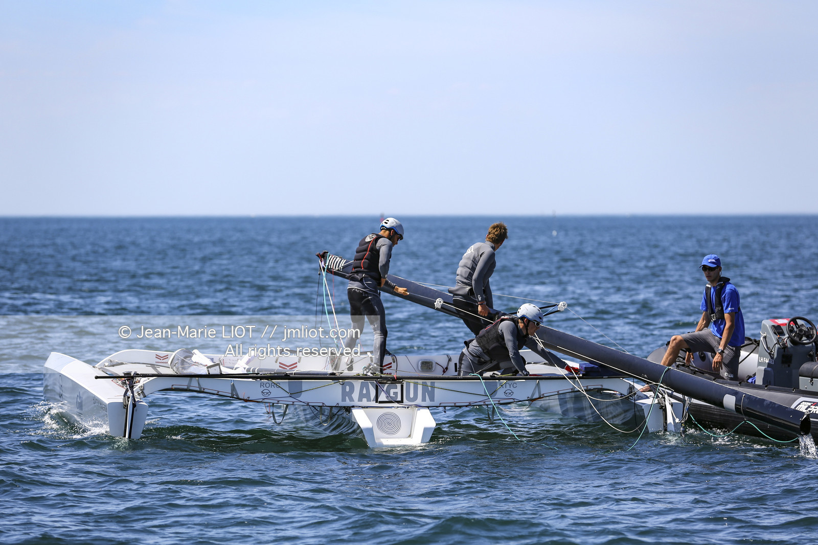 Tour de france à la voile 2017, du 5 au 31 juillet 2017..Photo © Jean-Marie Liot .