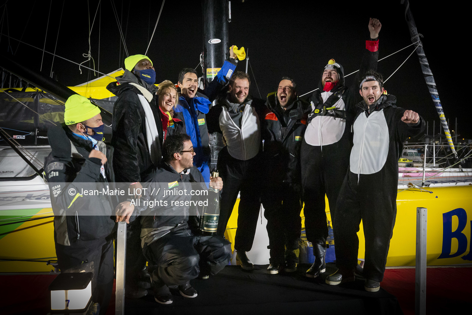 VENDEE GLOBE 2020-2021 - ARRIVEE LOUIS BURTON