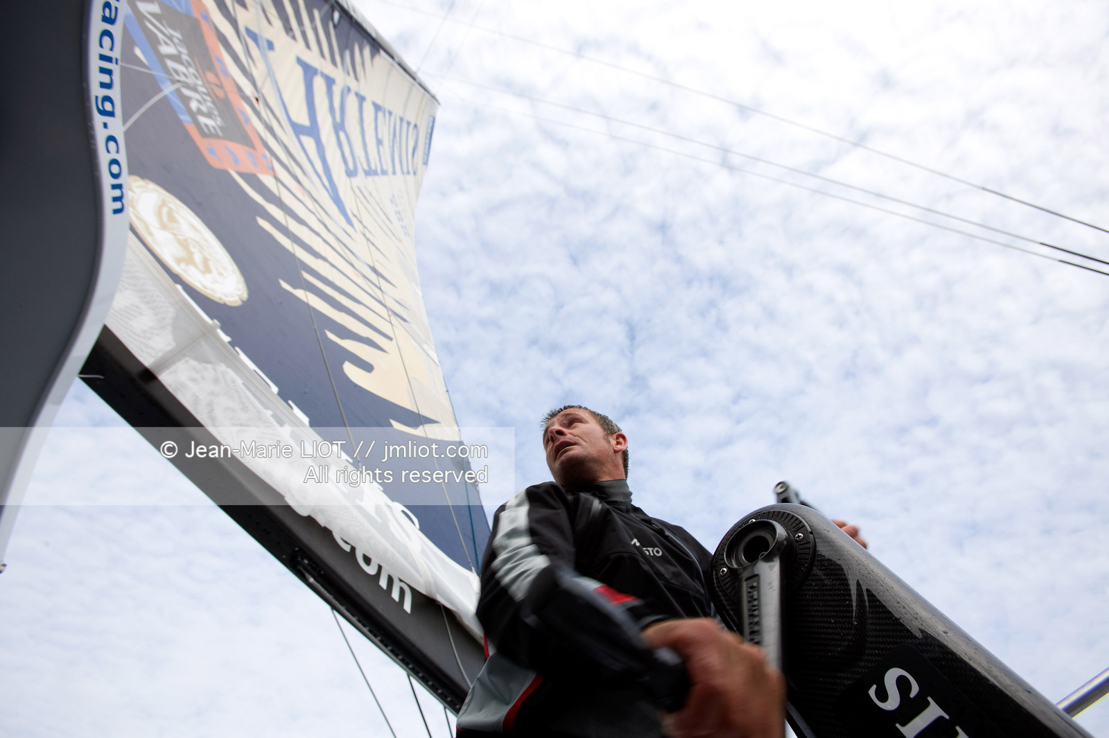 A BORD D'ARTEMIS AVEC SAM DAVIES ET SYDNEY GAVIGNET