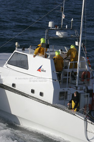 .Ocean Alchimist, Olivier de Kersauzon, off Ouessant, on december 29, 2004, Photo Jean-Marie LIOT - www.jmliot.com.