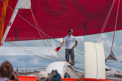 ROUTE DU RHUM 2010 - MAXI TRIMARAN SODEBO - THOMAS COVILLE