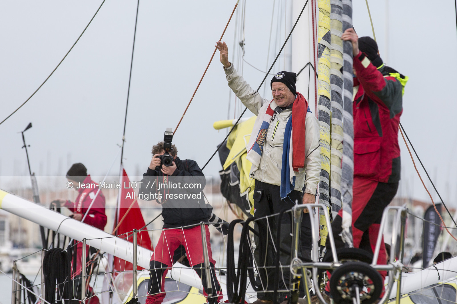 VENDEE GLOBE 2016-2017 - PIETER HEEREMA - NO WAY BACK - ARRIVEE