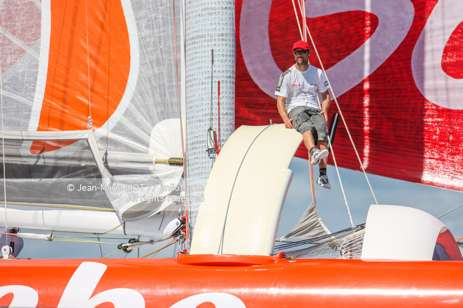 ROUTE DU RHUM 2010 - MAXI TRIMARAN SODEBO - THOMAS COVILLE