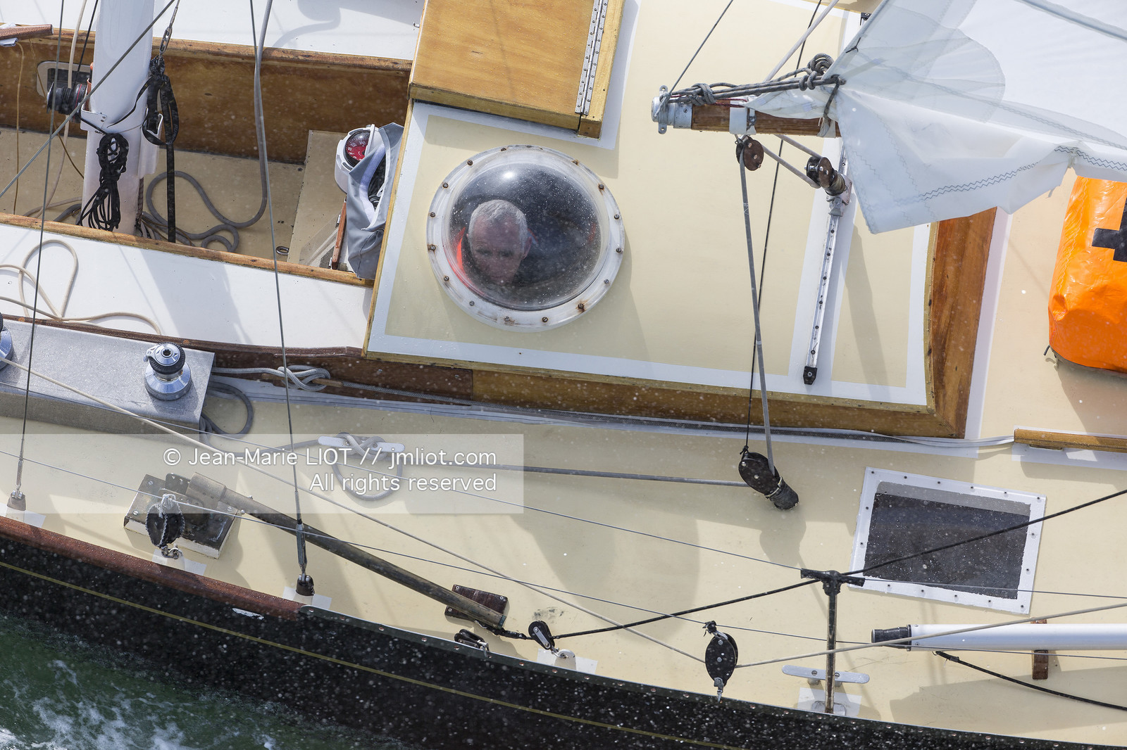 LOICK PEYRON A BORD DE PEN DUICK II