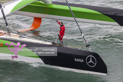 THOMAS COVILLE - ARKEA ULTIM CHALLENGE - ARRIVEE