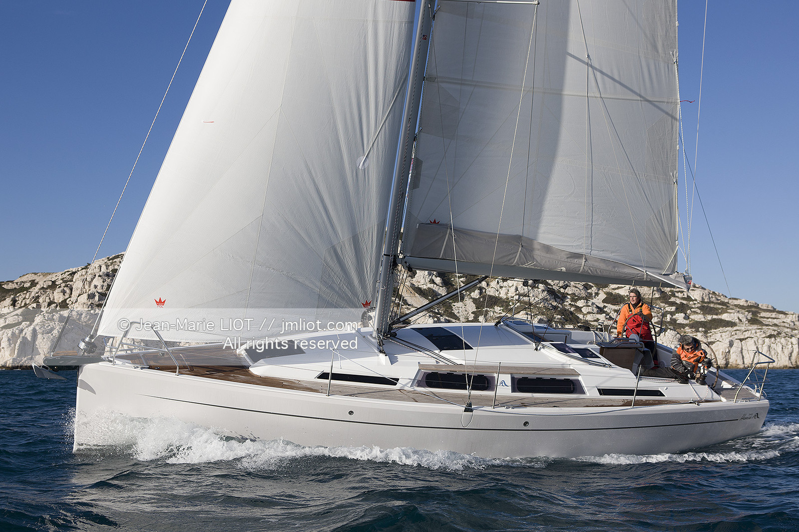 VOILE MAGAZINE - 100 MILLES A BORD