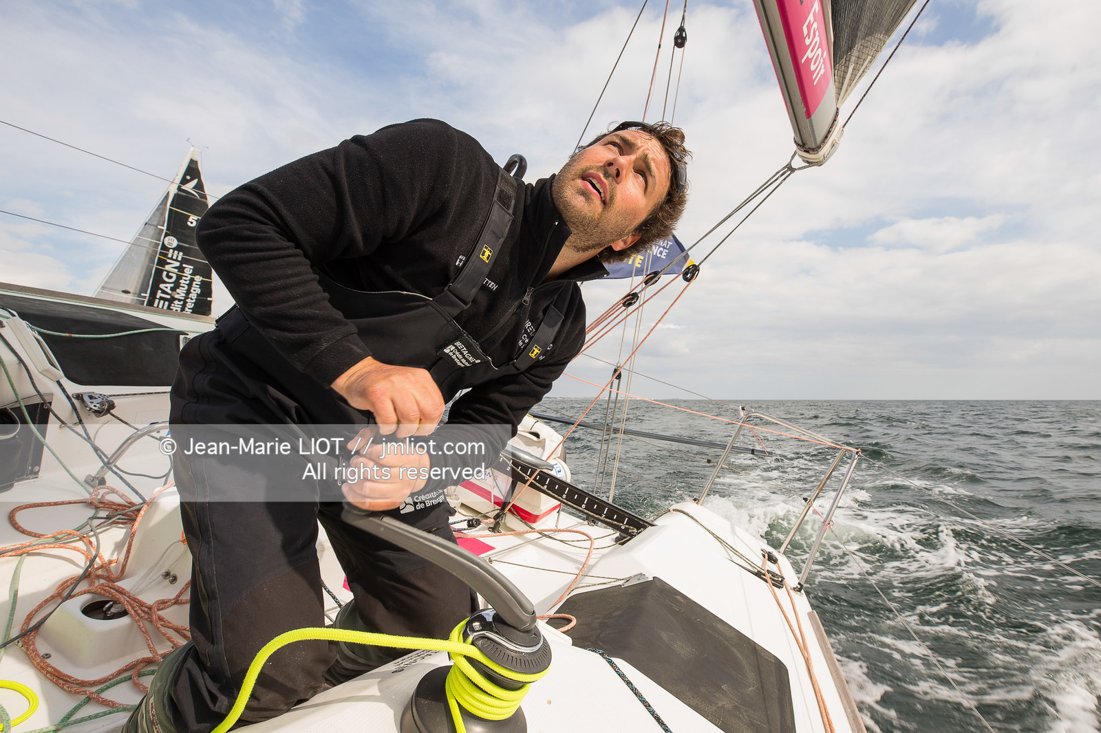 FIGARO BRETAGNE CREDIT MUTUEL 2017 - SEBASTIEN SIMON ET PIERRE RHIMBAULT