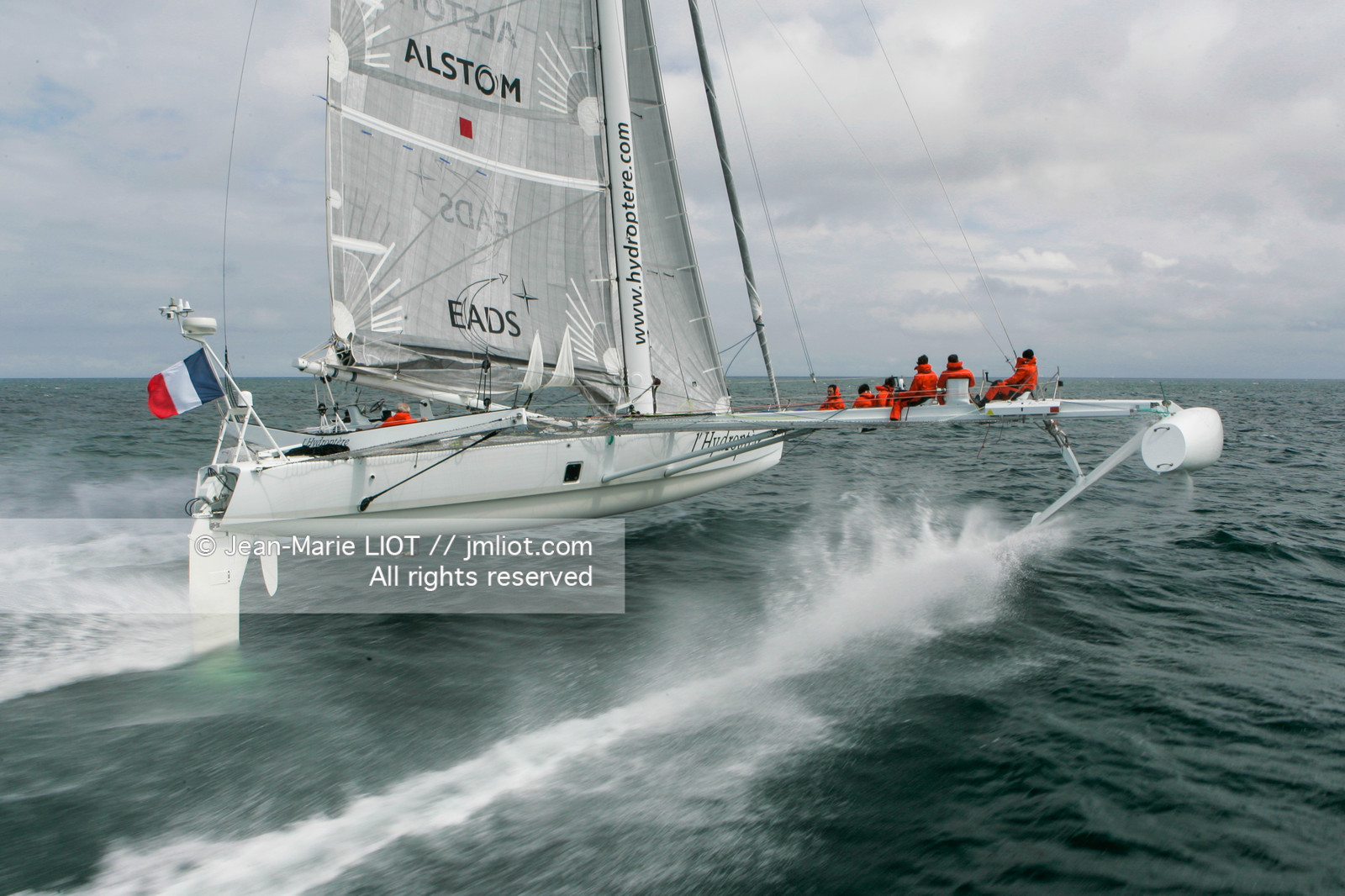 UN VOL EN HYDROPTERE