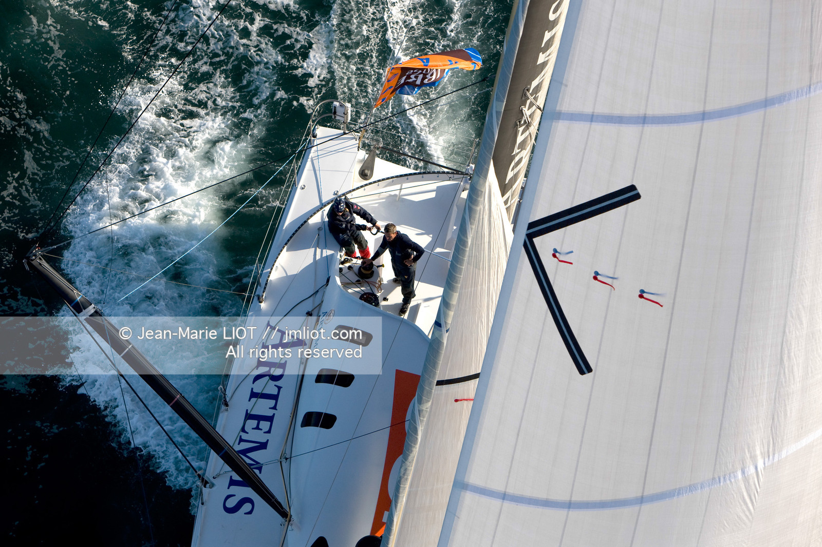 DEPART DE LA TRANSAT JACQUES VABRE.