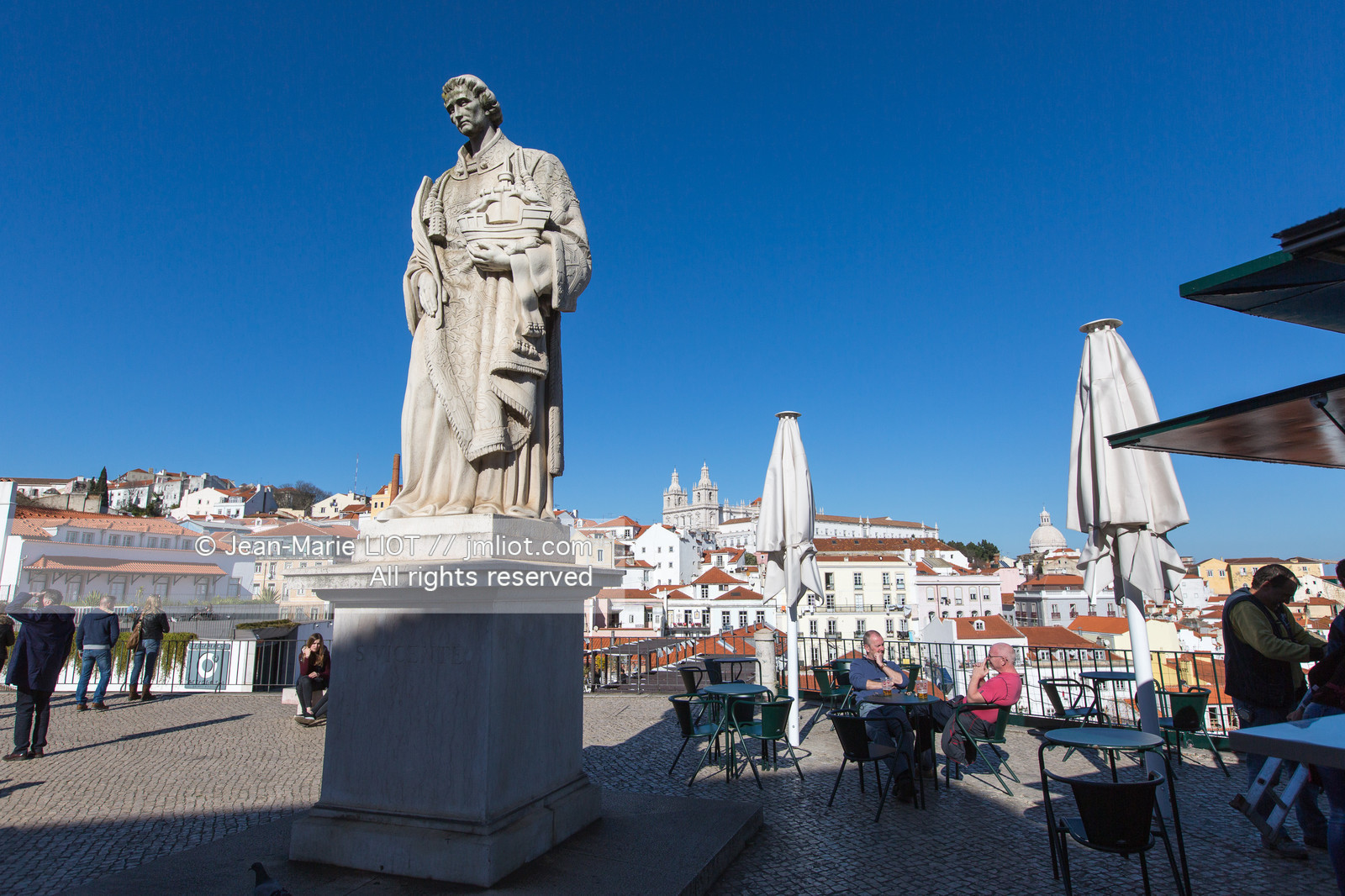 Lisbonne, capitale portugaise.
