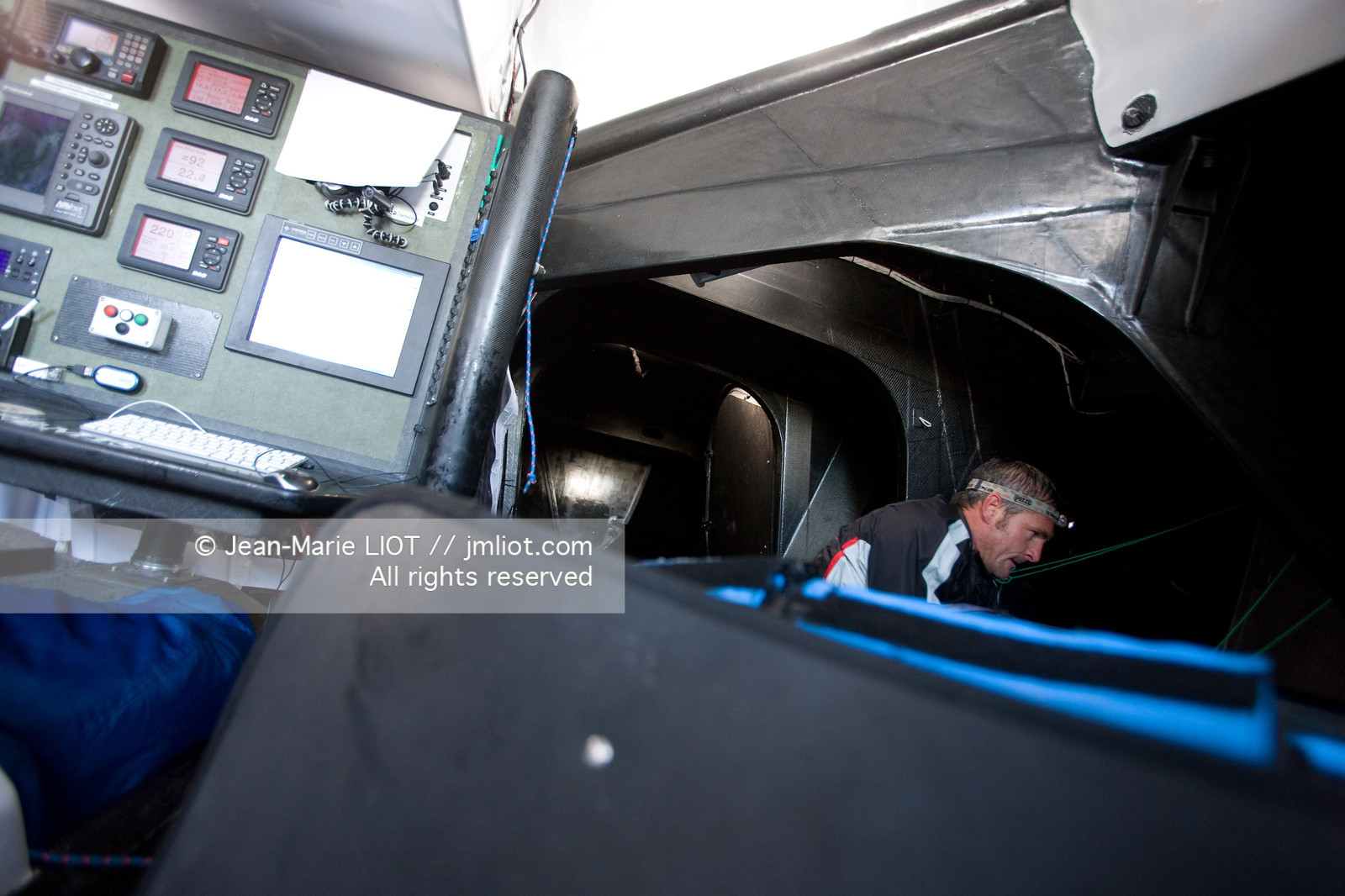 A BORD D'ARTEMIS AVEC SAM DAVIES ET SYDNEY GAVIGNET