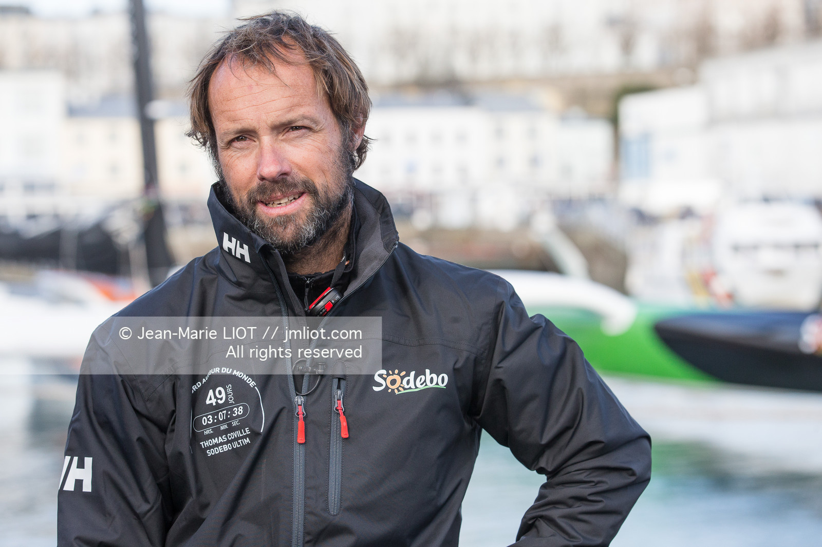 THOMAS COVILLE - RECORD AUTOUR DU MONDE EN MULTICOQUE EN SOLITAIRE 2016