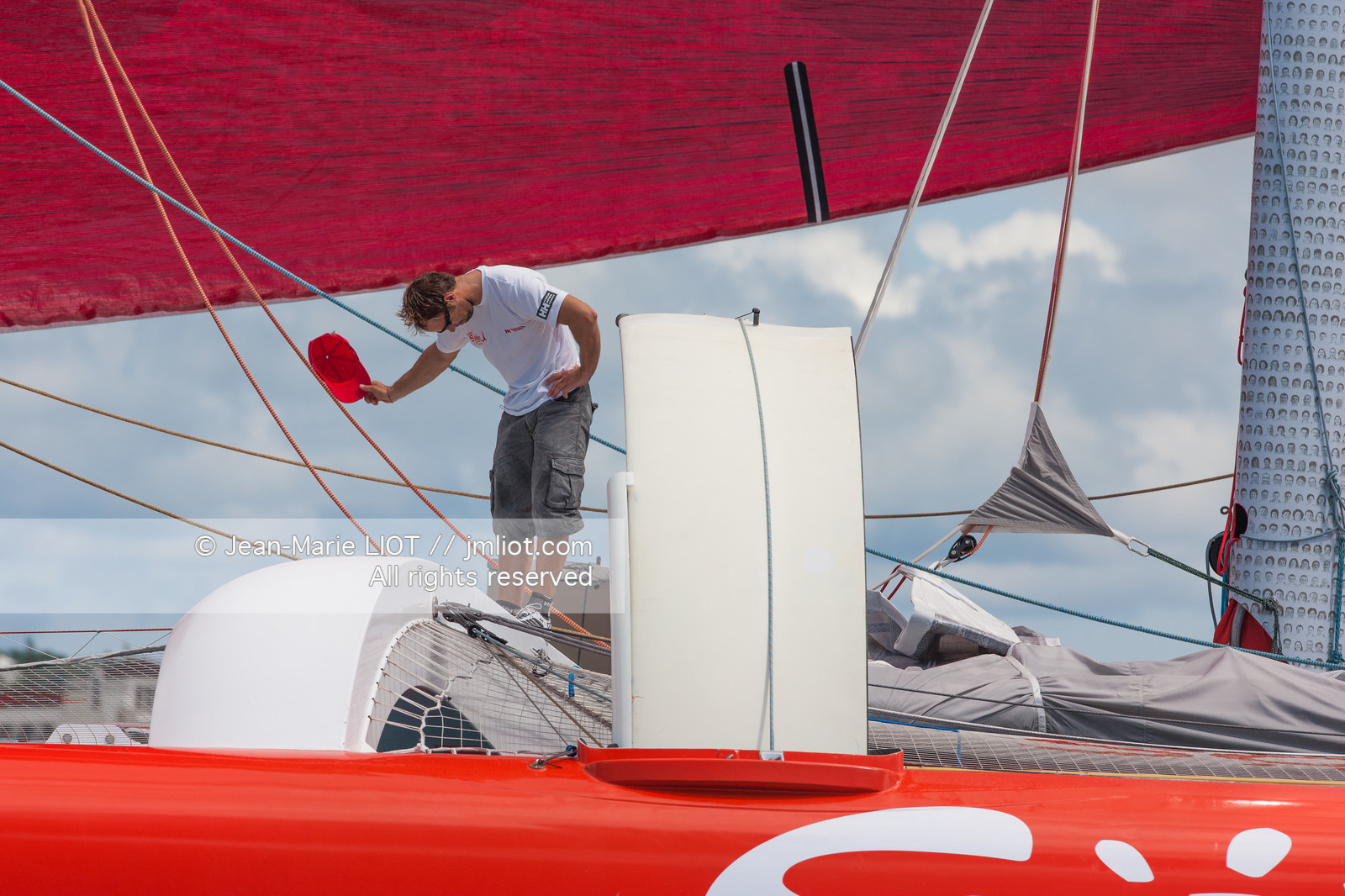 ROUTE DU RHUM 2010 - MAXI TRIMARAN SODEBO - THOMAS COVILLE