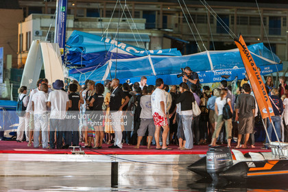 ROUTE DU RHUM 2010 - ARRIVEE DE JEAN - PIERRE DICK