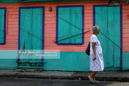 .Guadeloupe is a French overseas department located in the Antilles archipelago. The island is bordered on one side by the Caribbean Sea and the Atlantic Ocean ..The Guadeloupe is composed by two islands: Grande -Terre and Basse-Terre..Photo © Jean -Marie Liot
