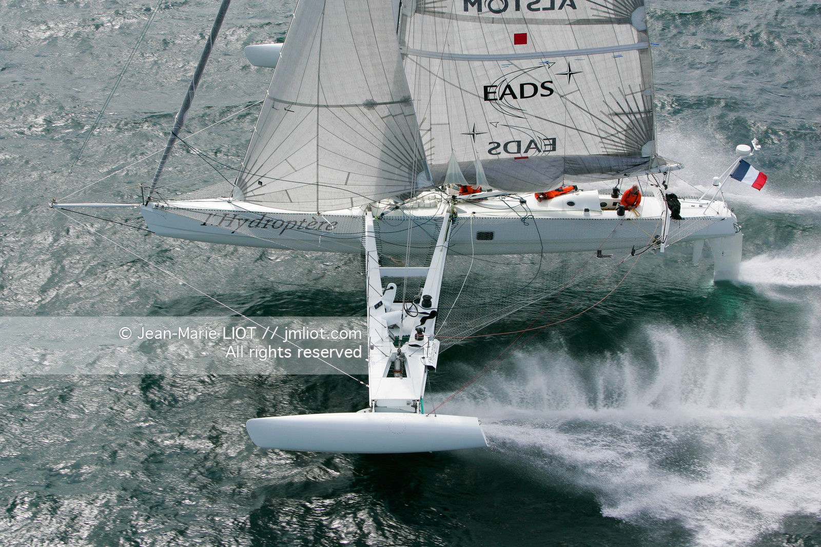 UN VOL EN HYDROPTERE